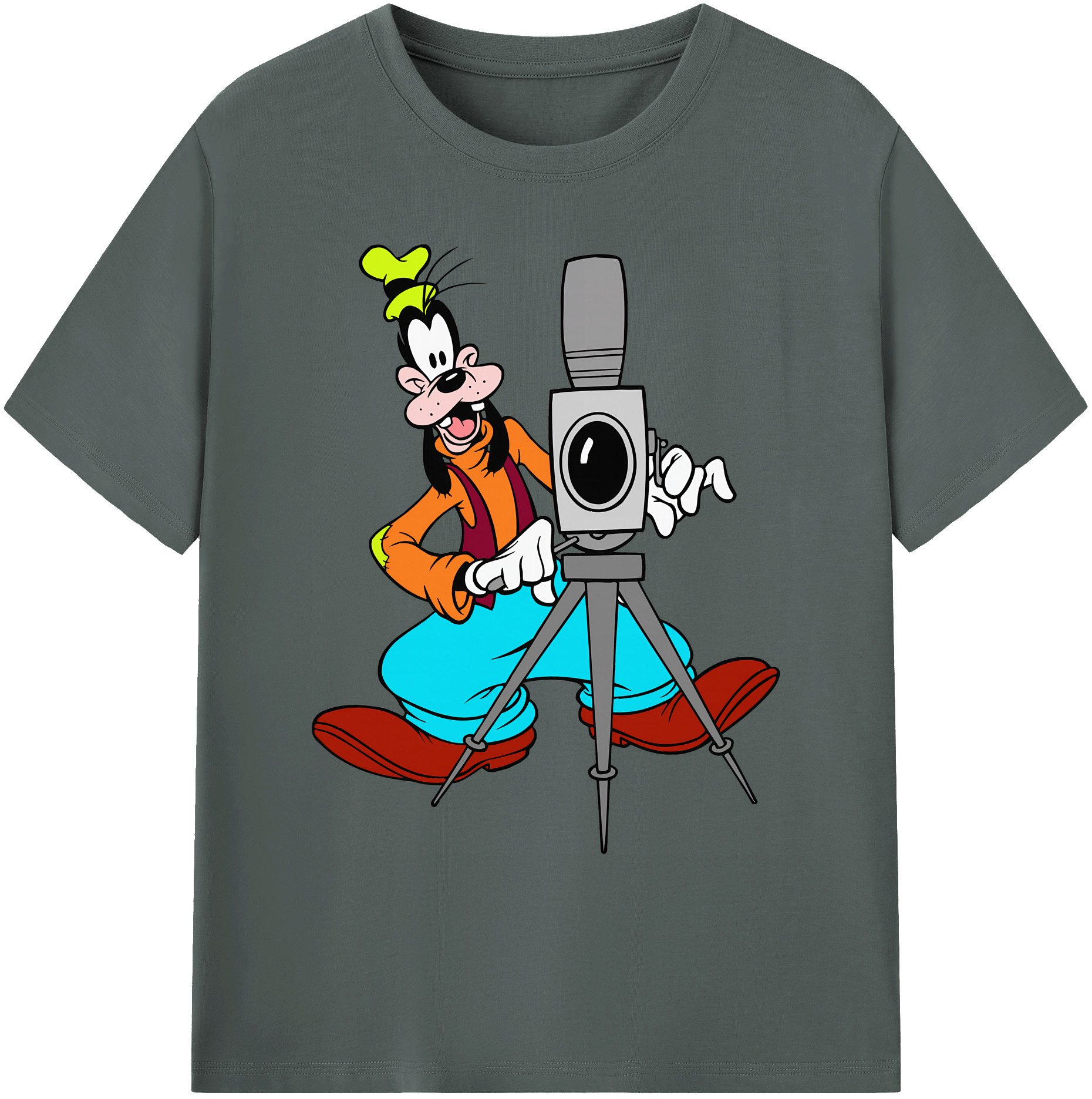 ミッキーマウス Mickey Mouse 綿100％ メンズ半袖Tシャツ｜肌触りやわらか＆通気性
